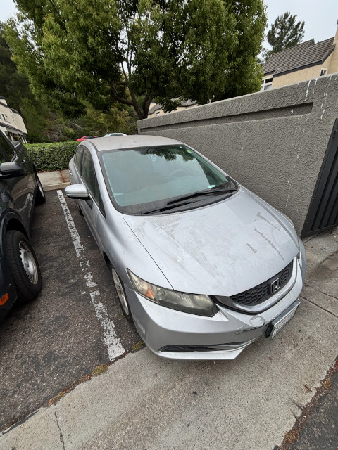 Honda Before Polish and Wax